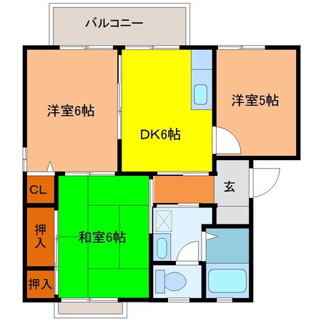 鶴見病院東口 徒歩3分 2階の物件間取画像